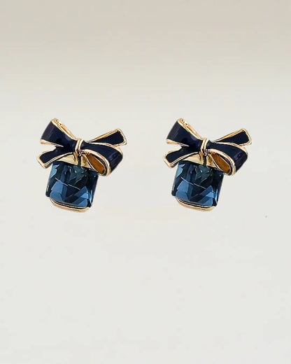 Crystal Square Earrings