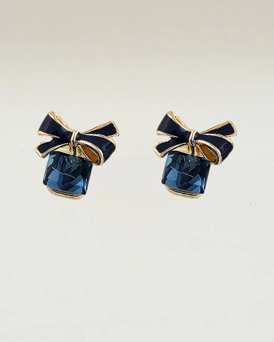 Crystal Square Earrings