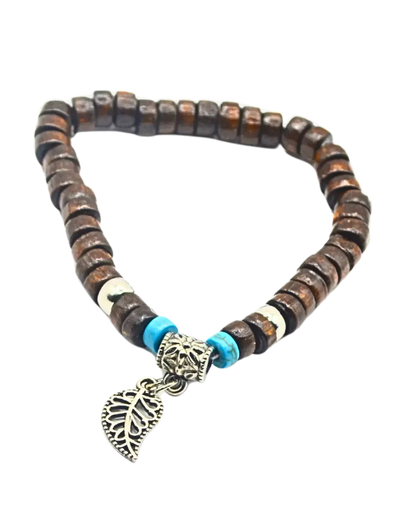 Brown Beaded Bracelet