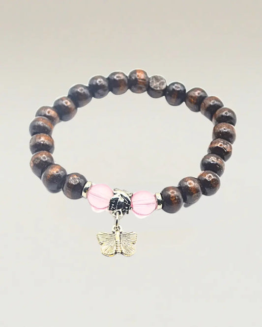 Brown Butterfly Bracelet
