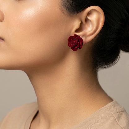 Rose Ear studs