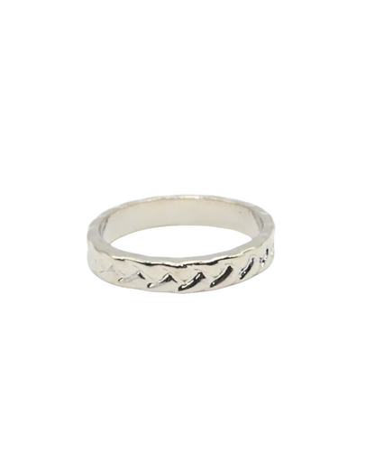 Hammered Stacking Ring