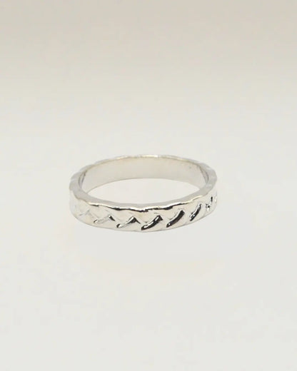 Hammered Stacking Ring