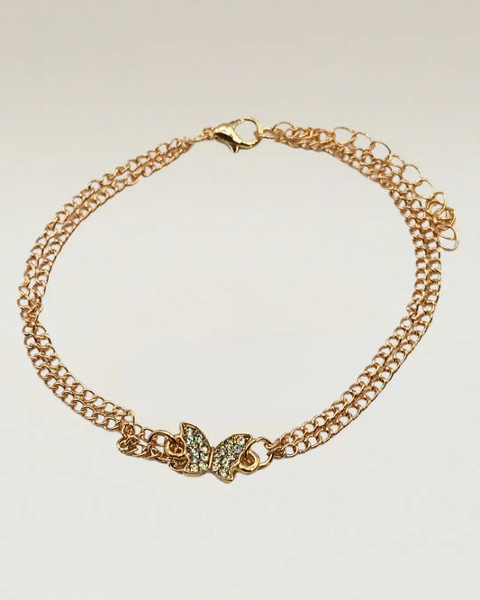 Crystal Butterfly Bracelets
