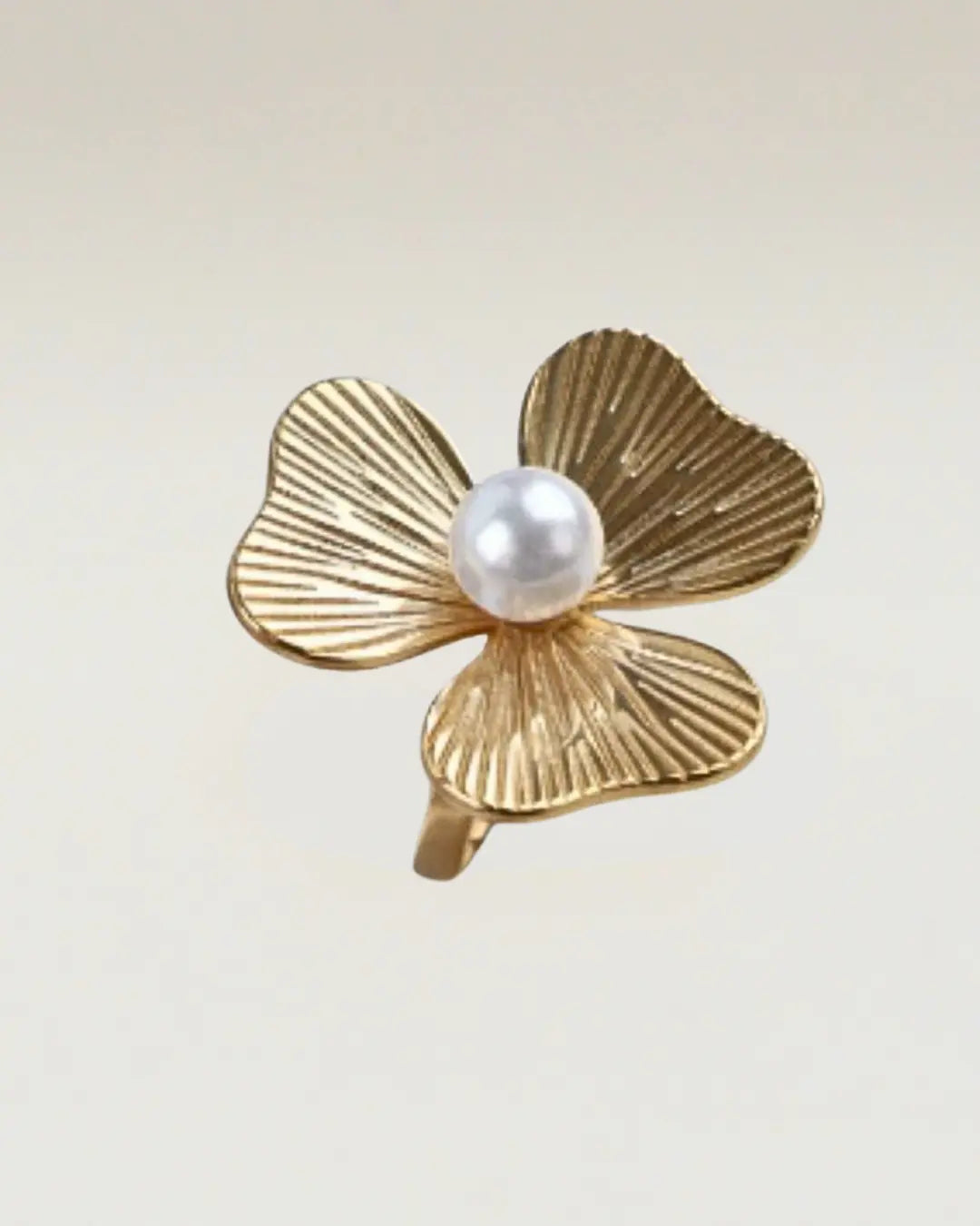 Gold Flower Ring
