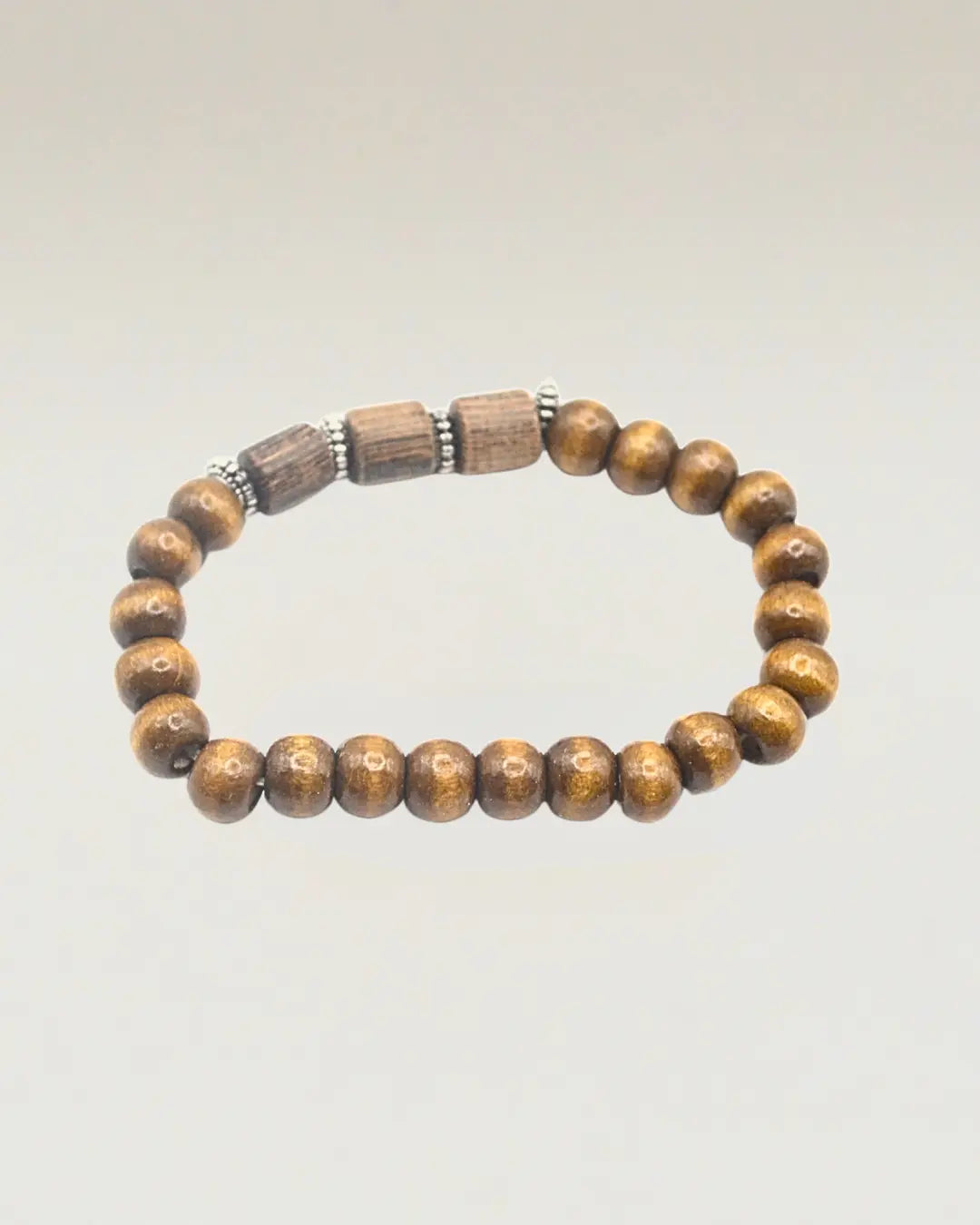 Wooden Bead Bracelet