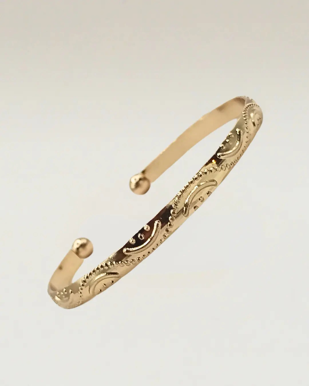 Engraved Cuff Bracelet