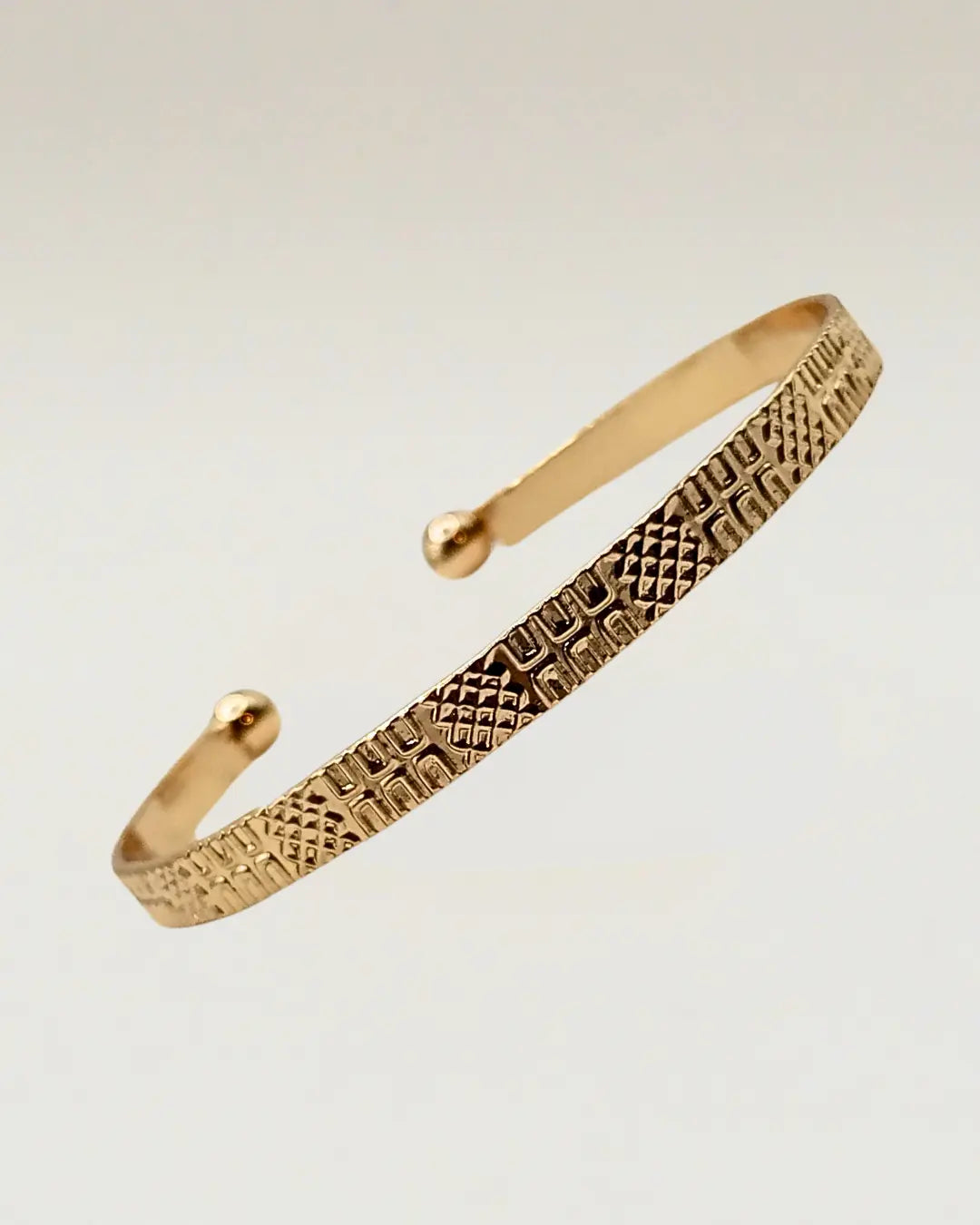 Textured Cuff Bracelet