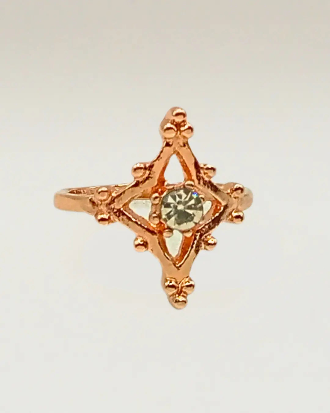Four Pointed Star Ring