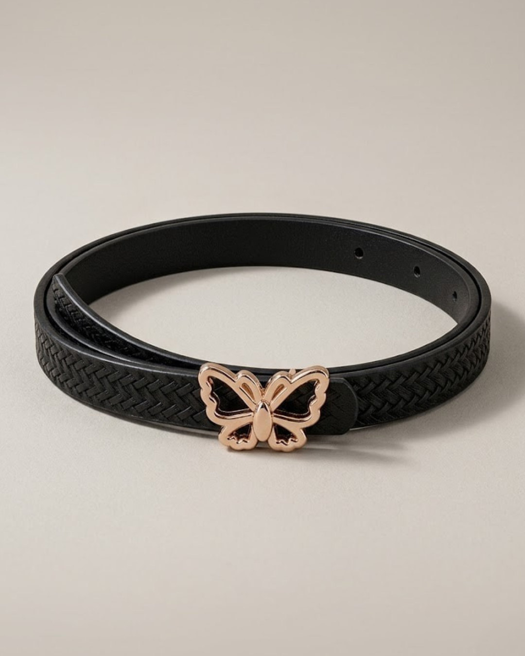 Butterfly Buckle Belt