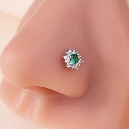 Nose Stud L Shaped Rings