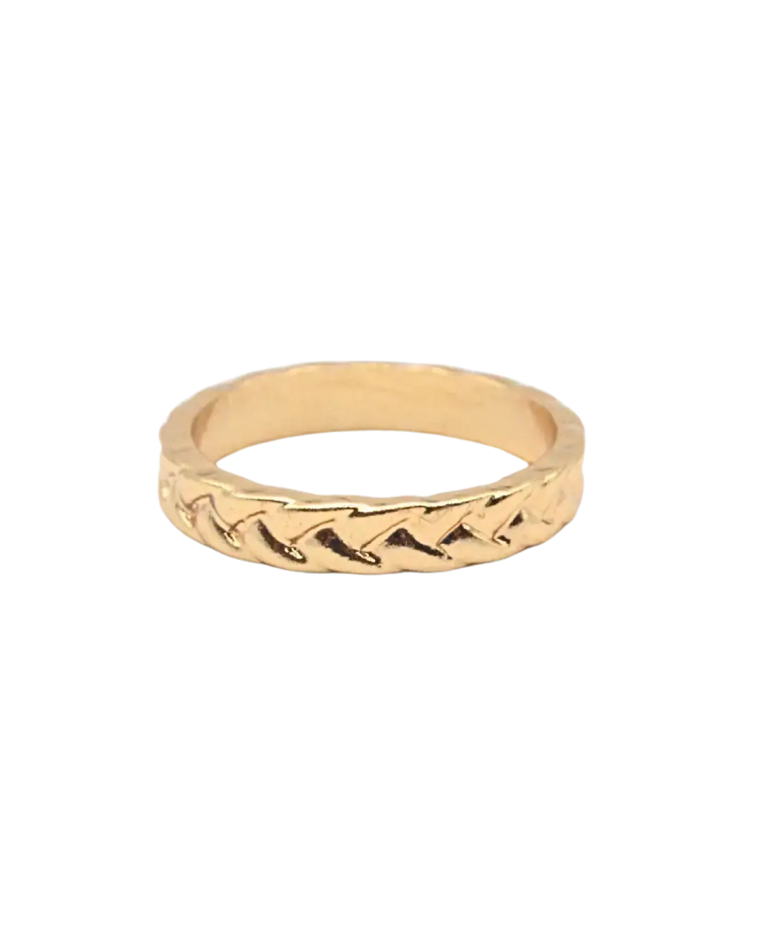Hammered Stacking Ring