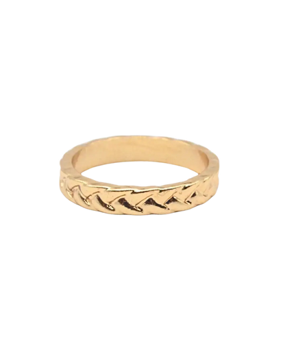 Hammered Stacking Ring