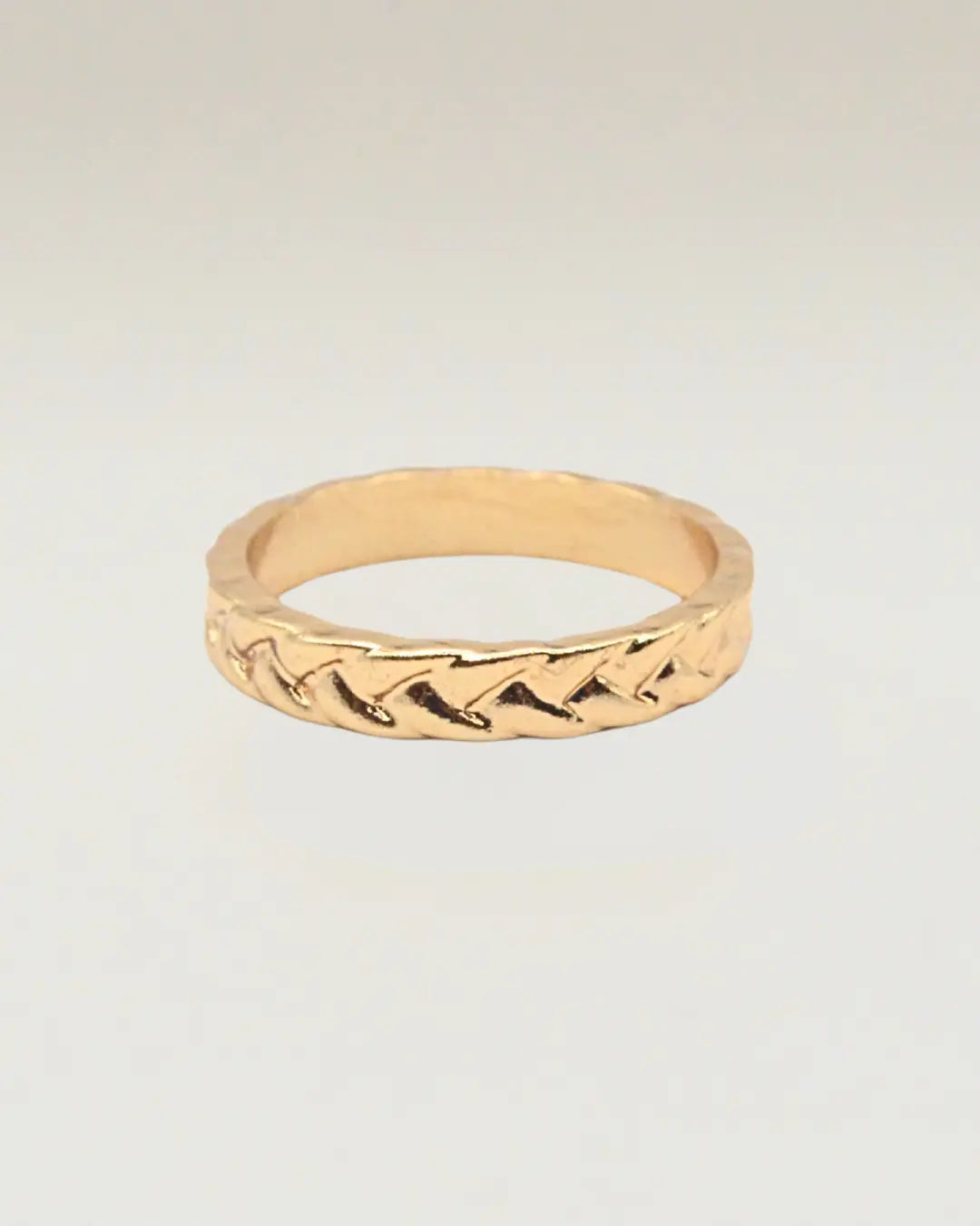 Hammered Stacking Ring