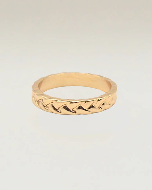 Hammered Stacking Ring