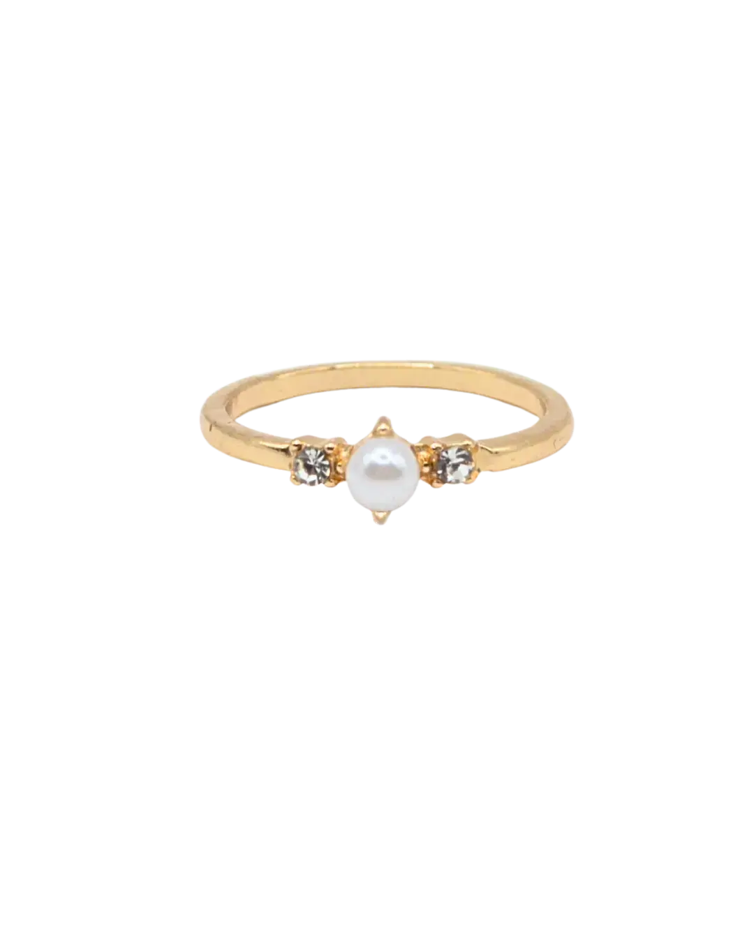 Pearl Engagement Ring