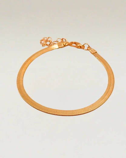 Gold Snake Chain Bracelet