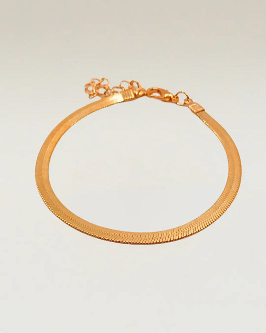 Gold Snake Chain Bracelet