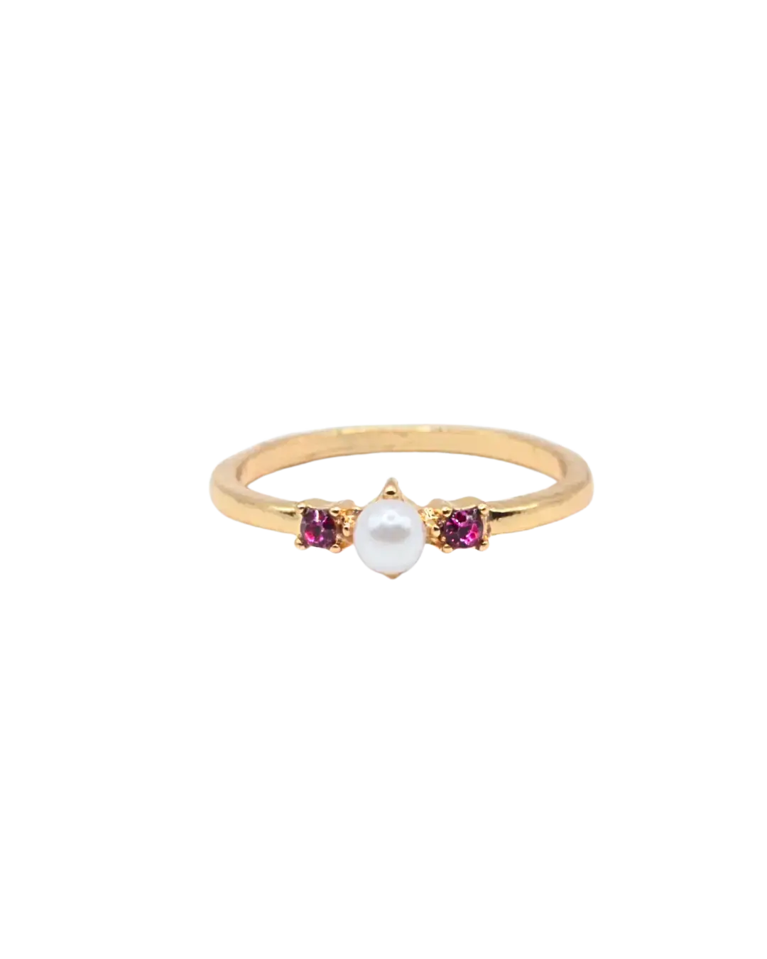 Pearl Engagement Ring