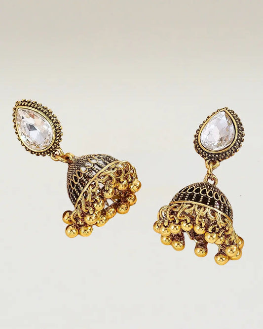 Glass Teardrop Earrings