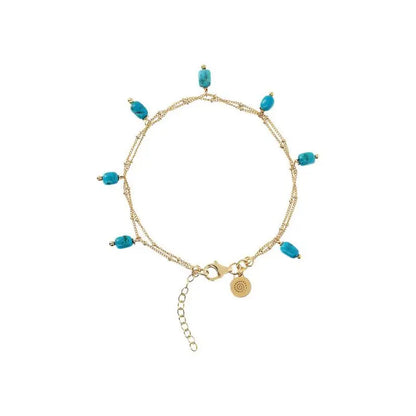 Etrusca Gioielli Turquoise Bracelet