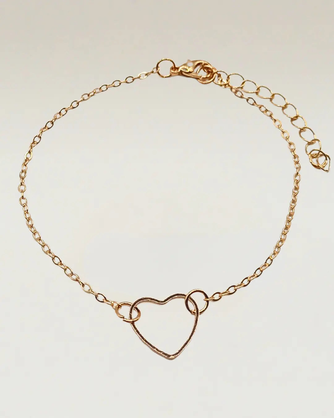 Simple Delicate Heart Bracelet