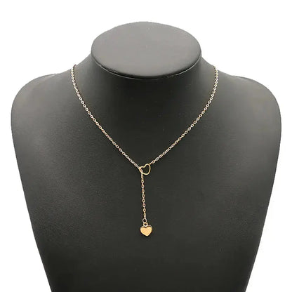 Heart Lariat Necklace