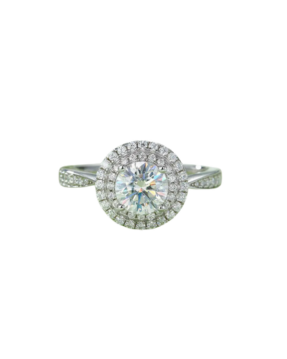 Michael White Gold Halo Engagement
