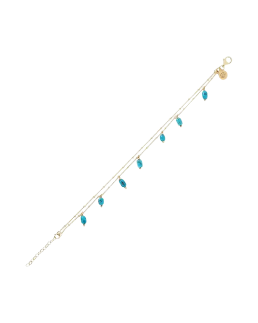Etrusca Gioielli Turquoise Bracelet