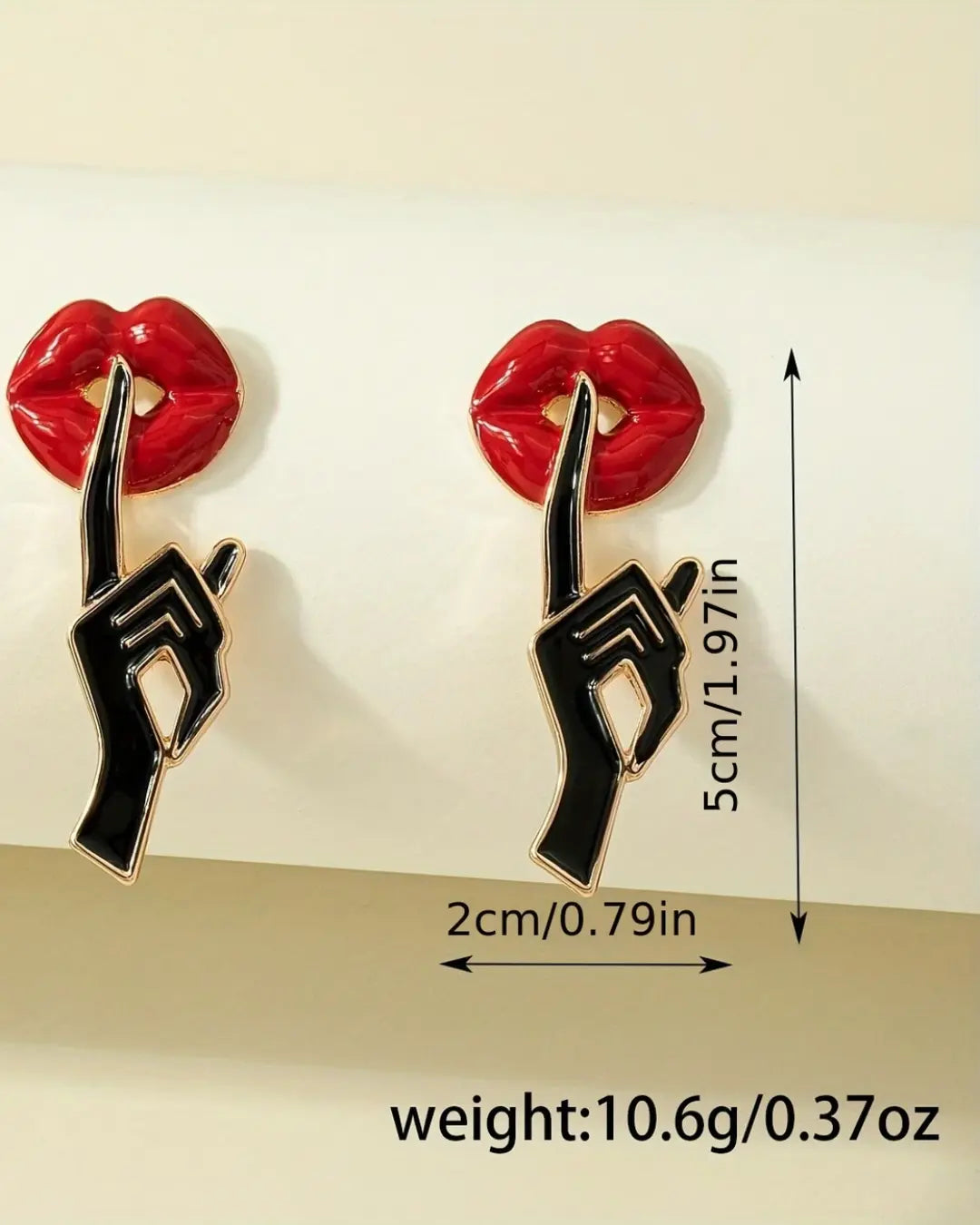 Be Quiet Gesture Earrings