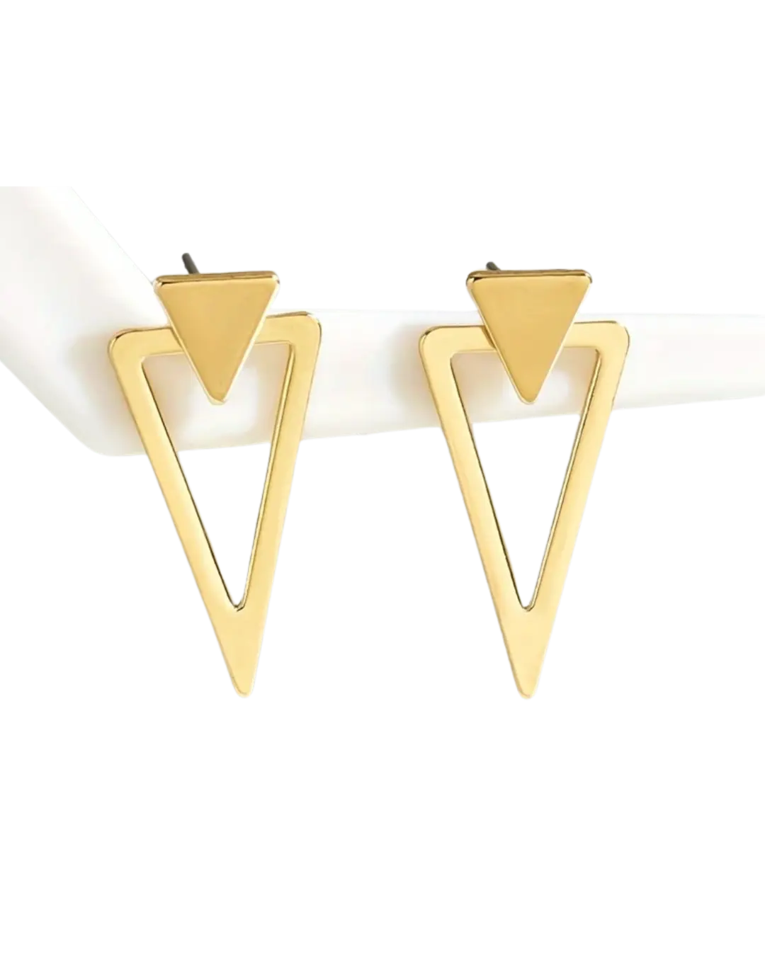 Triangle Design Earrings