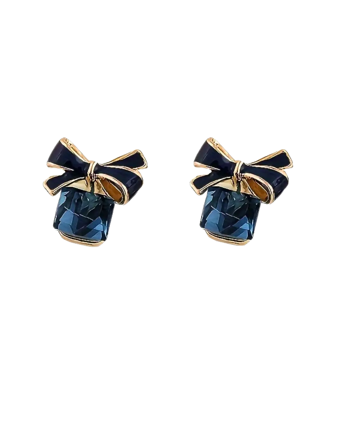 Crystal Square Earrings