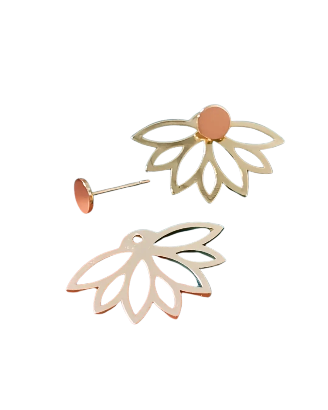 Floral Hollow Earrings