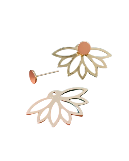 Floral Hollow Earrings