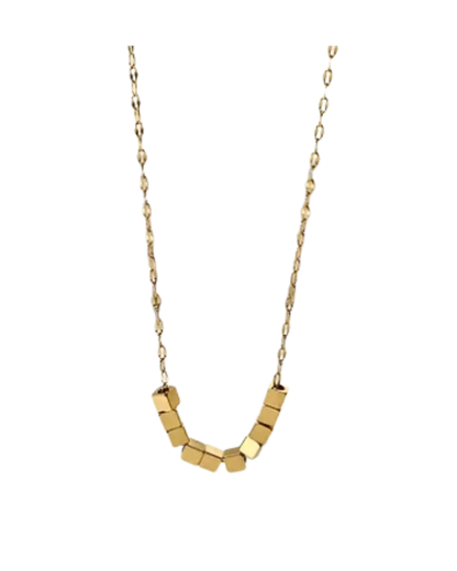 Square small pieces Necklace