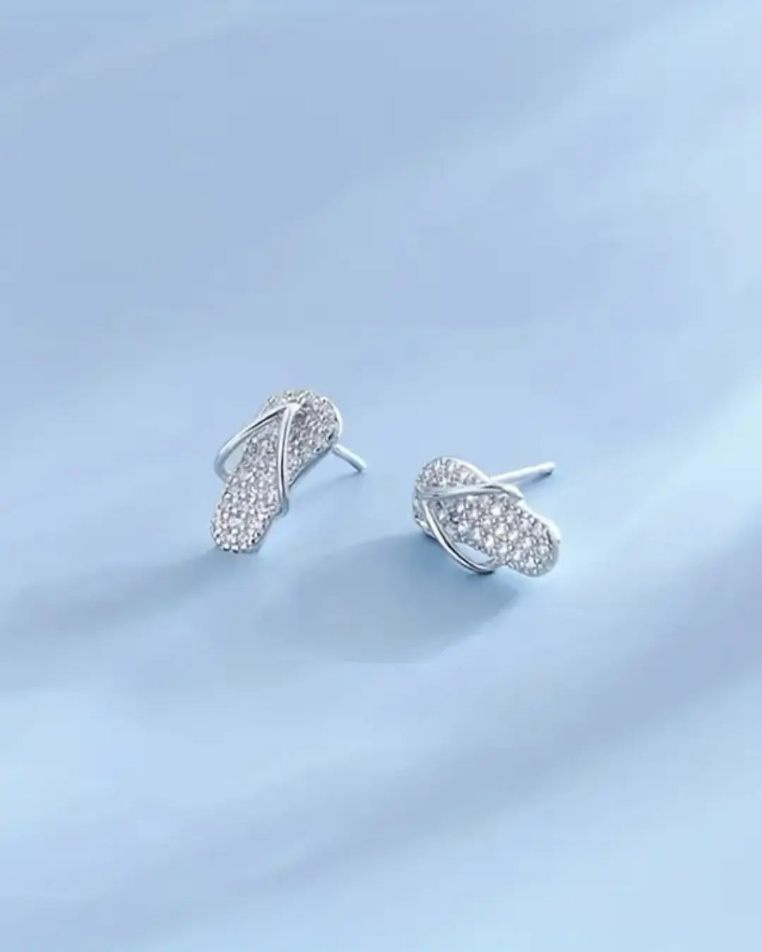 Creative slippers earrings