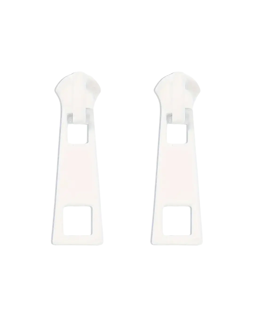 Zipper Pull Tab Earrings