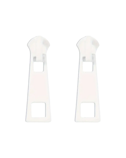 Zipper Pull Tab Earrings