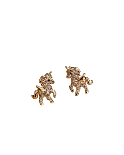 Fashion Cute Little Unicorn Earrings