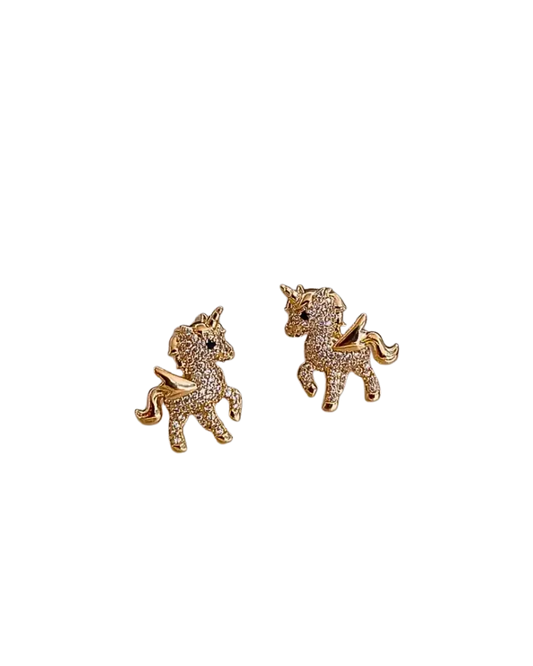 Fashion Cute Little Unicorn Earrings