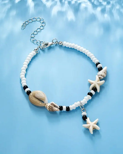 Shell Starfish Anklet