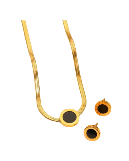 Roman Numerals Jewellery Set