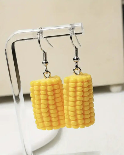 Artificial Corn Earrings