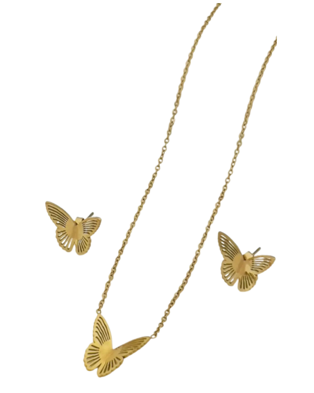 Butterfly Locket Set