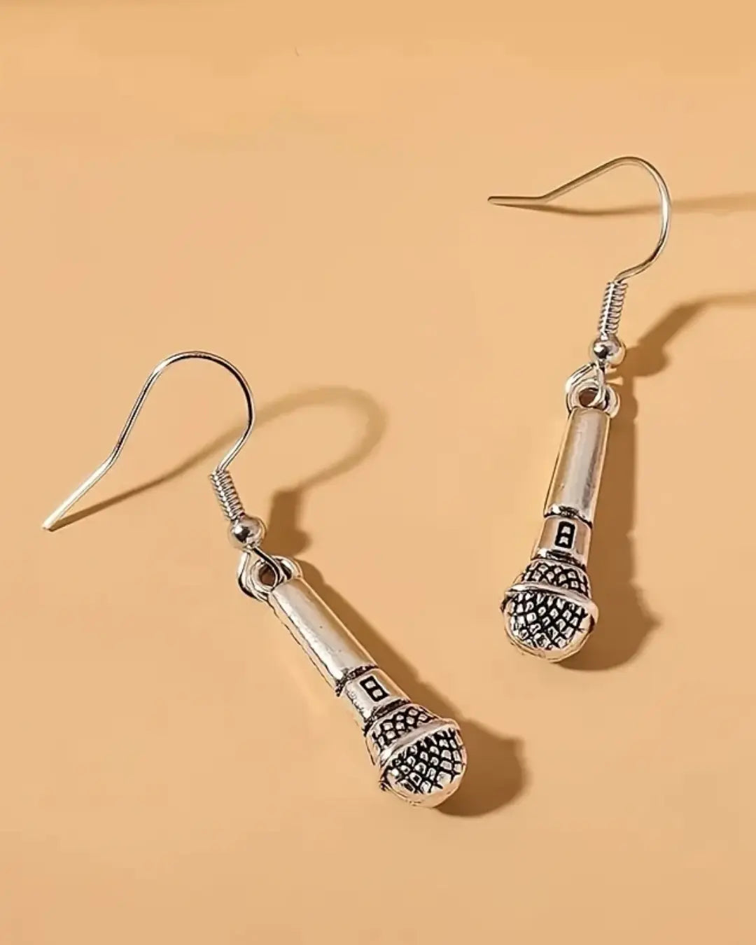 Vintage Microphone Earrings