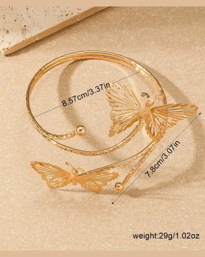 A Simple Geometric Butterfly Ladies Fashion Bracelet