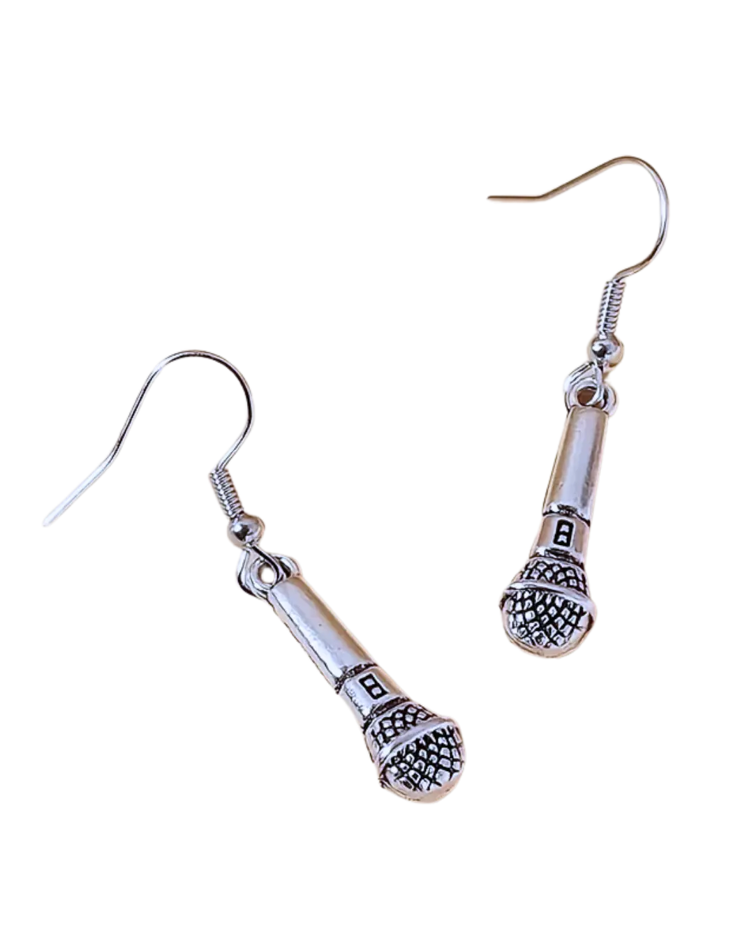 Vintage Microphone Earrings