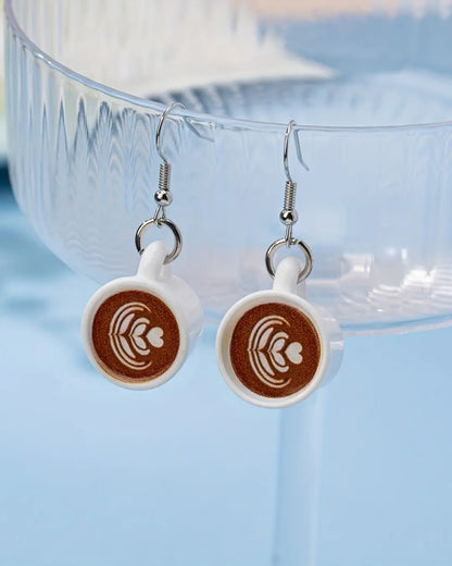 Coffee Cup Earrings