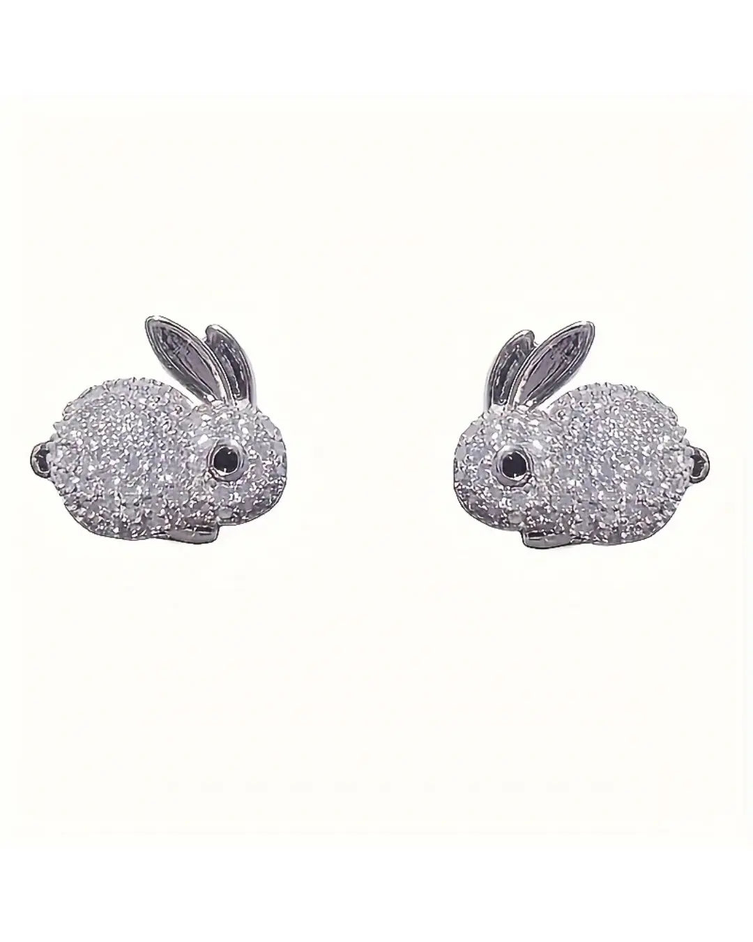 Rabbit Zirconia Earrings