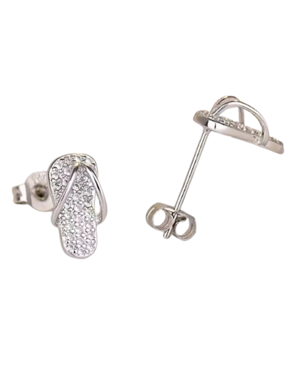 Creative slippers earrings